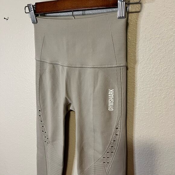 Gymshark Gray Seamless 7/8 Leggings Size XS - Picture 4 of 4